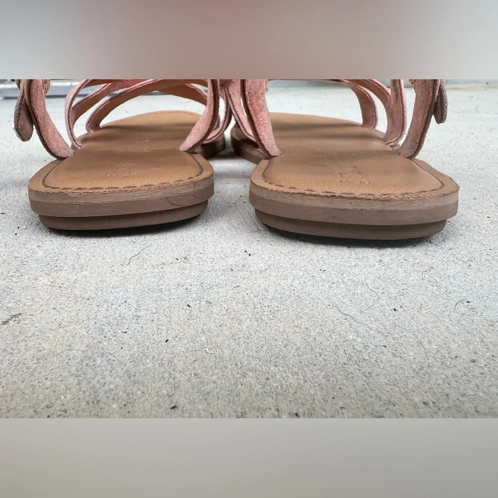 TOMS Shimmer Pink/Coral Sandal Women Size 11 - Picture 10 of 11